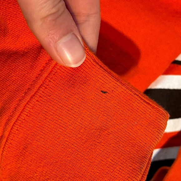 Supreme Dark Orange Letter Arc Crewneck Sweater Men’s Large - Picture 9 of 11